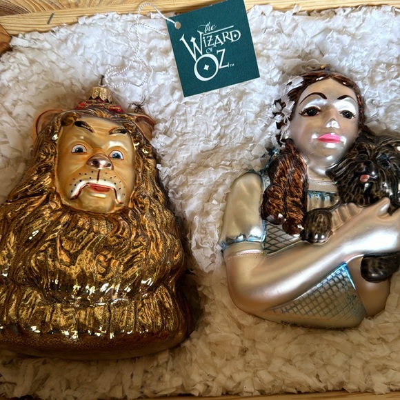 Kurt Adler Polonaise Glass Collection of Ornaments Wizard of Oz - Picture 7 of 16